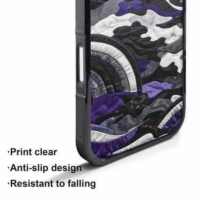 iPhone 17 Pro Max Case — Vivid Camo Asexual Camo, Custom Made Phone Cover