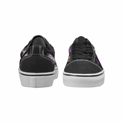 WOMEN'S Rainbow From Skull S Lace-Up Canvas Y2K Shoes