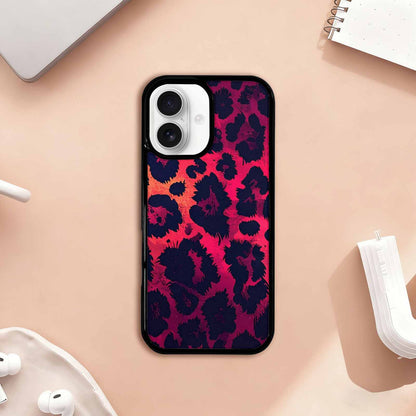 iPhone 17 Case — Leopard Print Dark Seamless Animal Print, Custom Phone Case