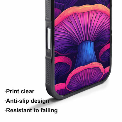 iPhone 17 Pro Max Case — Psychedelic Mushroom Cartoon Pattern Cartoon Cute, Custom Art Phone Cover