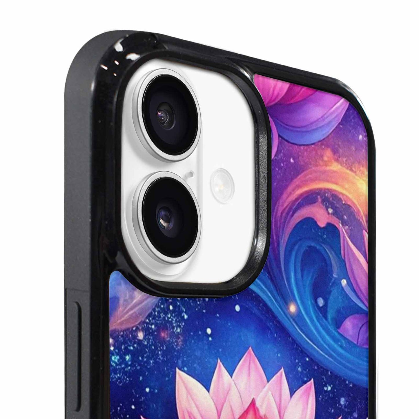iPhone 17 Case — Lotus Galaxy Art Seamless Galaxy Space, Original Design Phone Case