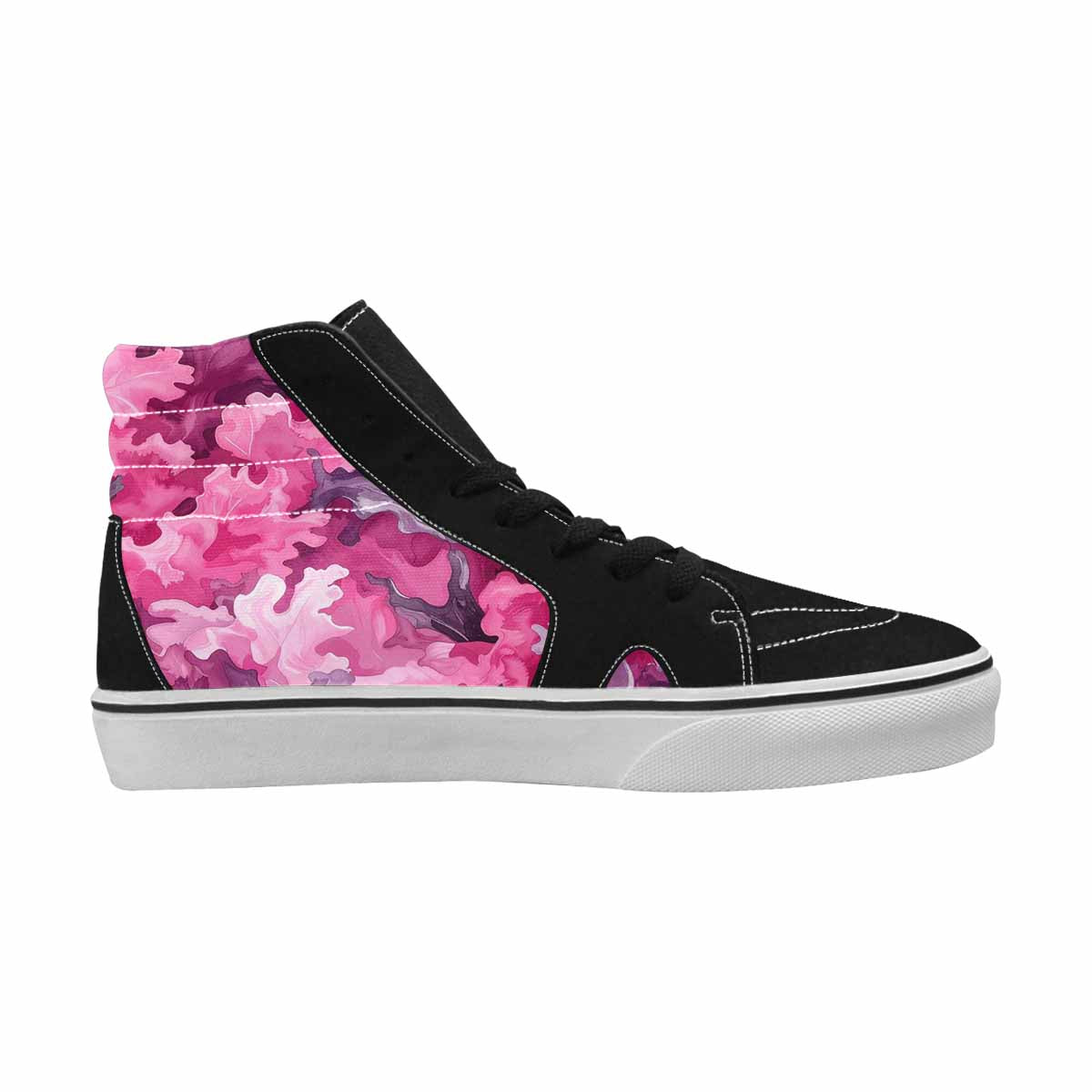 MEN'S Military Camouflage Blotch High Top Canvas Vivid Sneakers