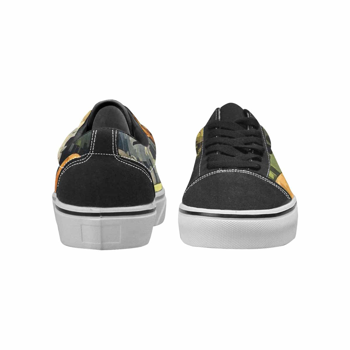 WOMEN'S Monsters  Camo Monsters Lace-Up Canvas Y2K Shoes