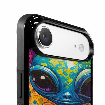 iPhone 17 Air Case — Cartoon Alien Characters Alien Scifi, Custom Print Case Cover