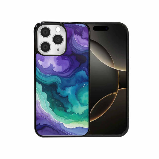 iPhone 15 Pro Max Case — Galaxy Aurora Nebula, Custom Designed Case Cover