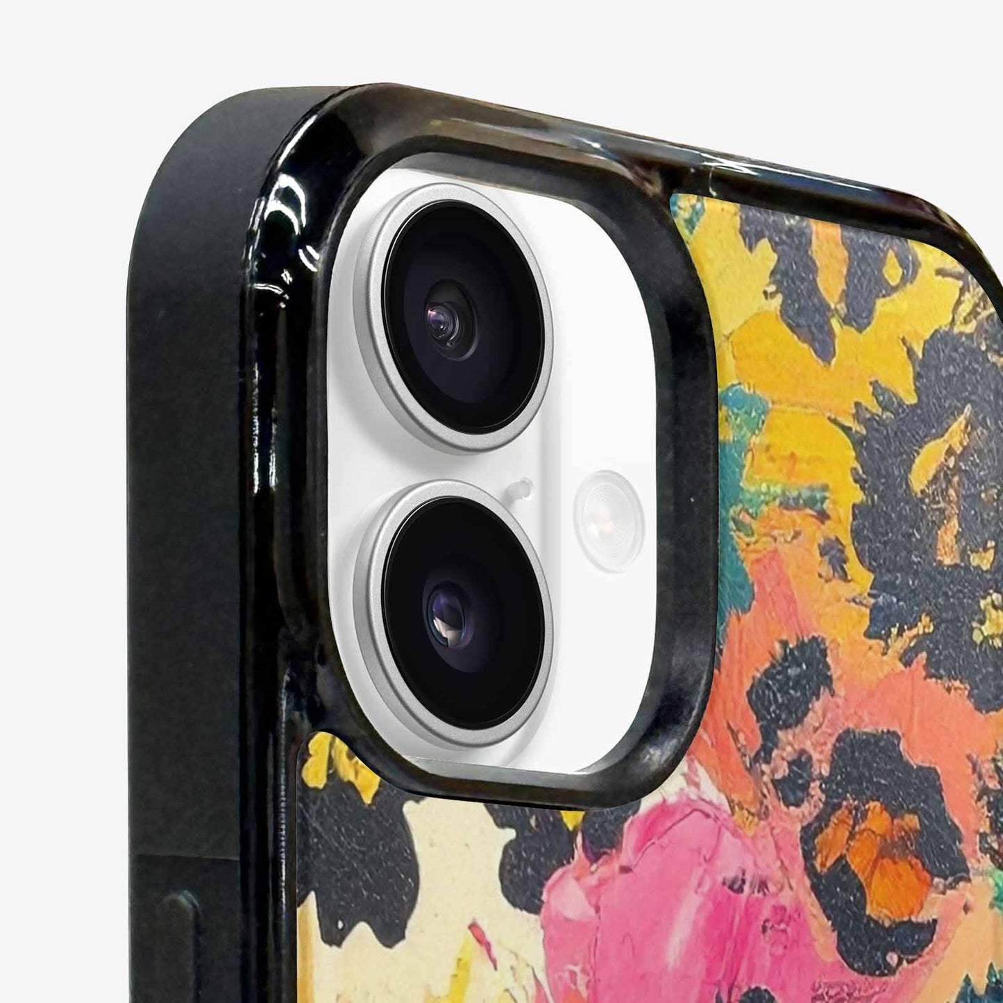 iPhone 16 Case — Full Color Vibrant Animal Print Animal, Custom Printed Phone Case