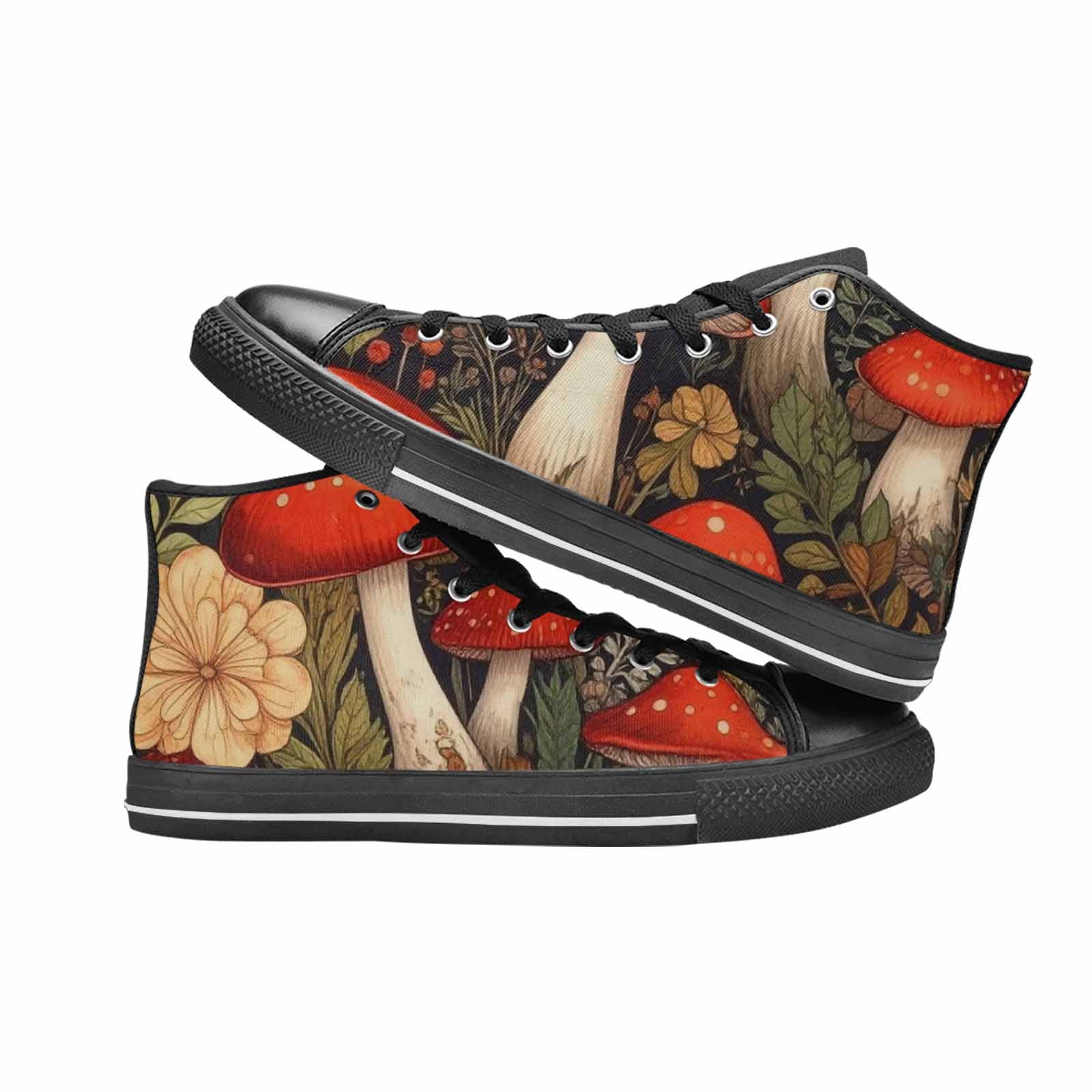 MEN'S Mushroom High Top Canvas Aesthetic Sneakers