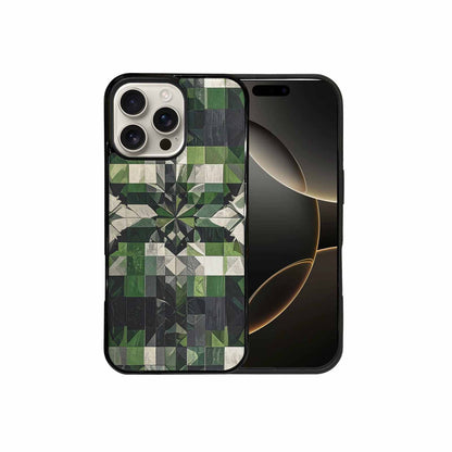iPhone 16 Pro Max Case — Aromantic Flag Color Theme Small Rainbow, Custom Designed Case Cover