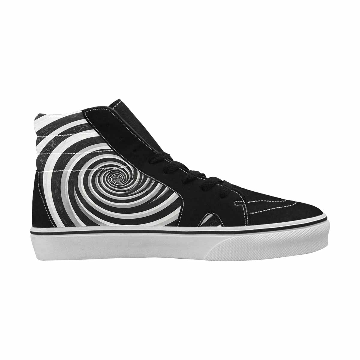 MEN'S Dark Black White Repeat Geomet 2 Ferion