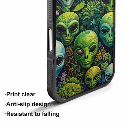 iPhone 17 Case — Aliens Pattern Hundreds Of Alien Scifi, Customized Protective Case