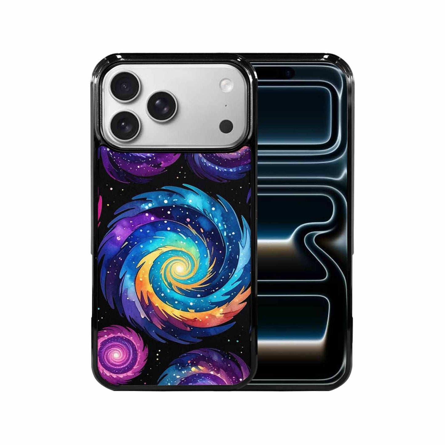 iPhone 17 Pro Max Case — Rose Galaxy Art Seamless Galaxy Space, Custom Designed Case Cover