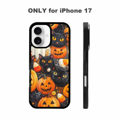 iPhone 17 Case — Small Halloween Pattern, Randomly Original Art, Unique Phone Case Design