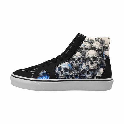MEN'S Skull Roses High Top Canvas Dreamlike Shoes