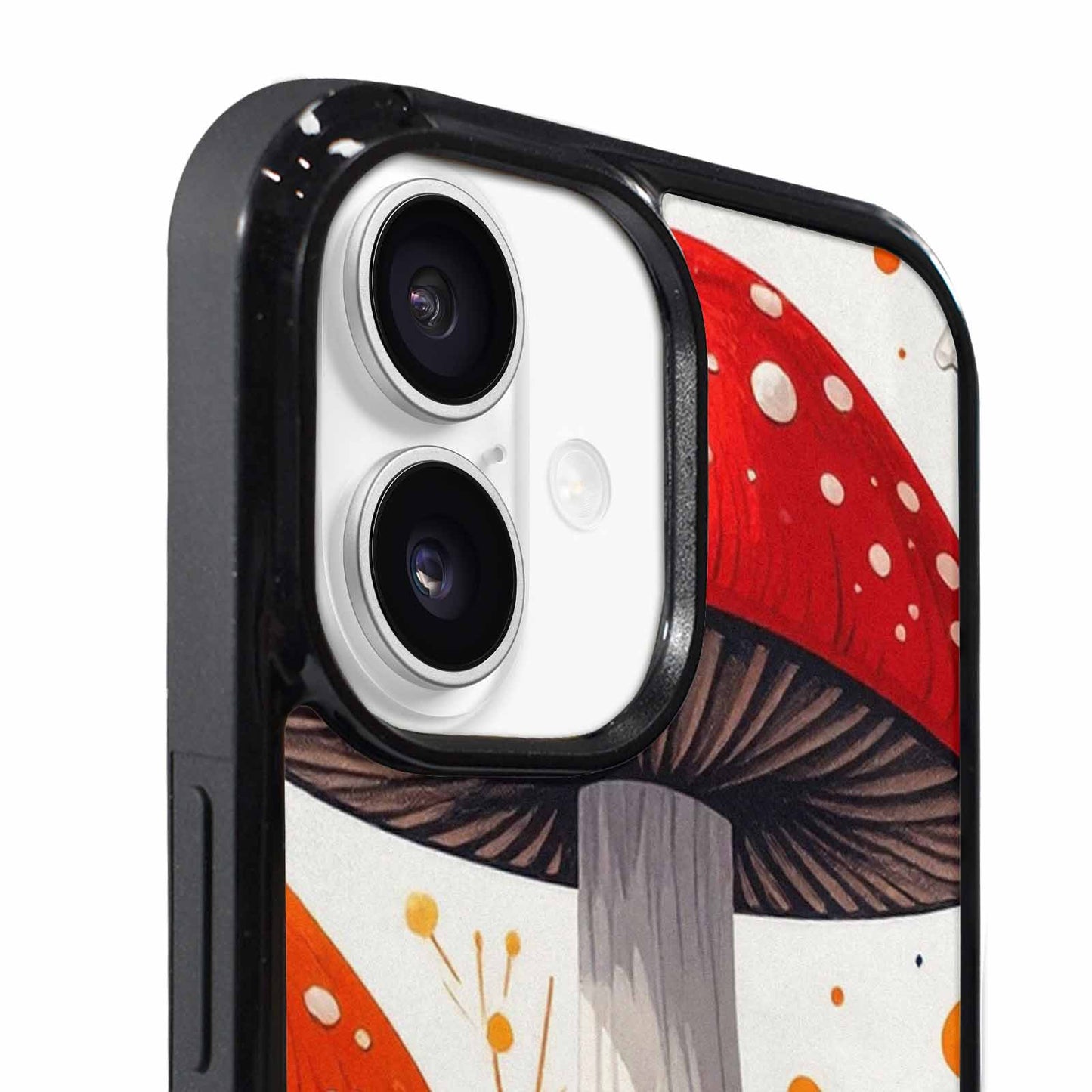 iPhone 17 Case — Vivid Winter Mushroom Cartoon Cute, Custom Made Phone Cover