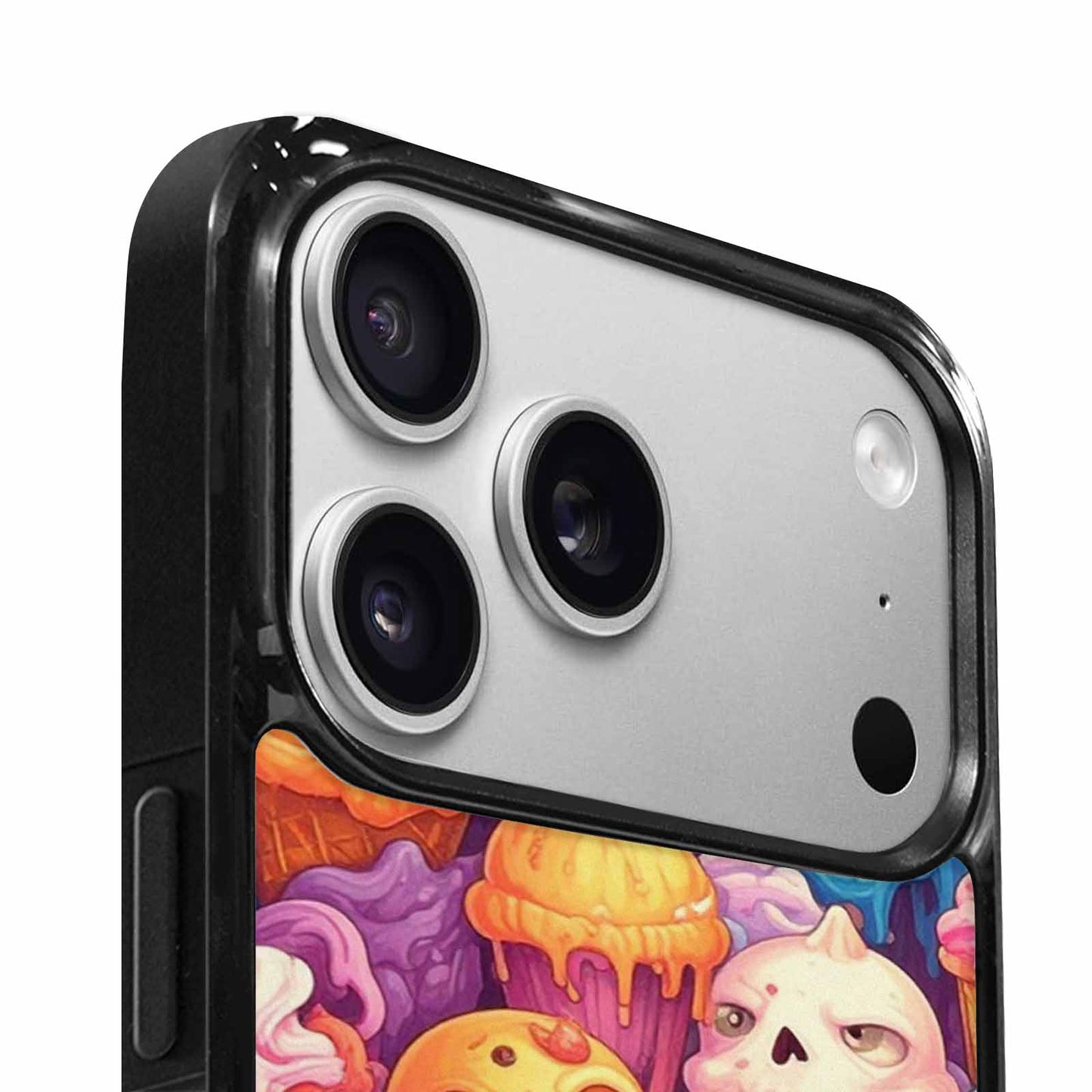 iPhone 17 Pro Case — Ice Cream Monsters Skullsmelti Urn Gothic, Personalized Phone Case