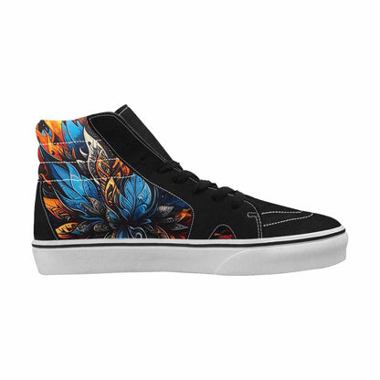 MEN'S Flame Burst High Top Canvas Dreamcore Shoes