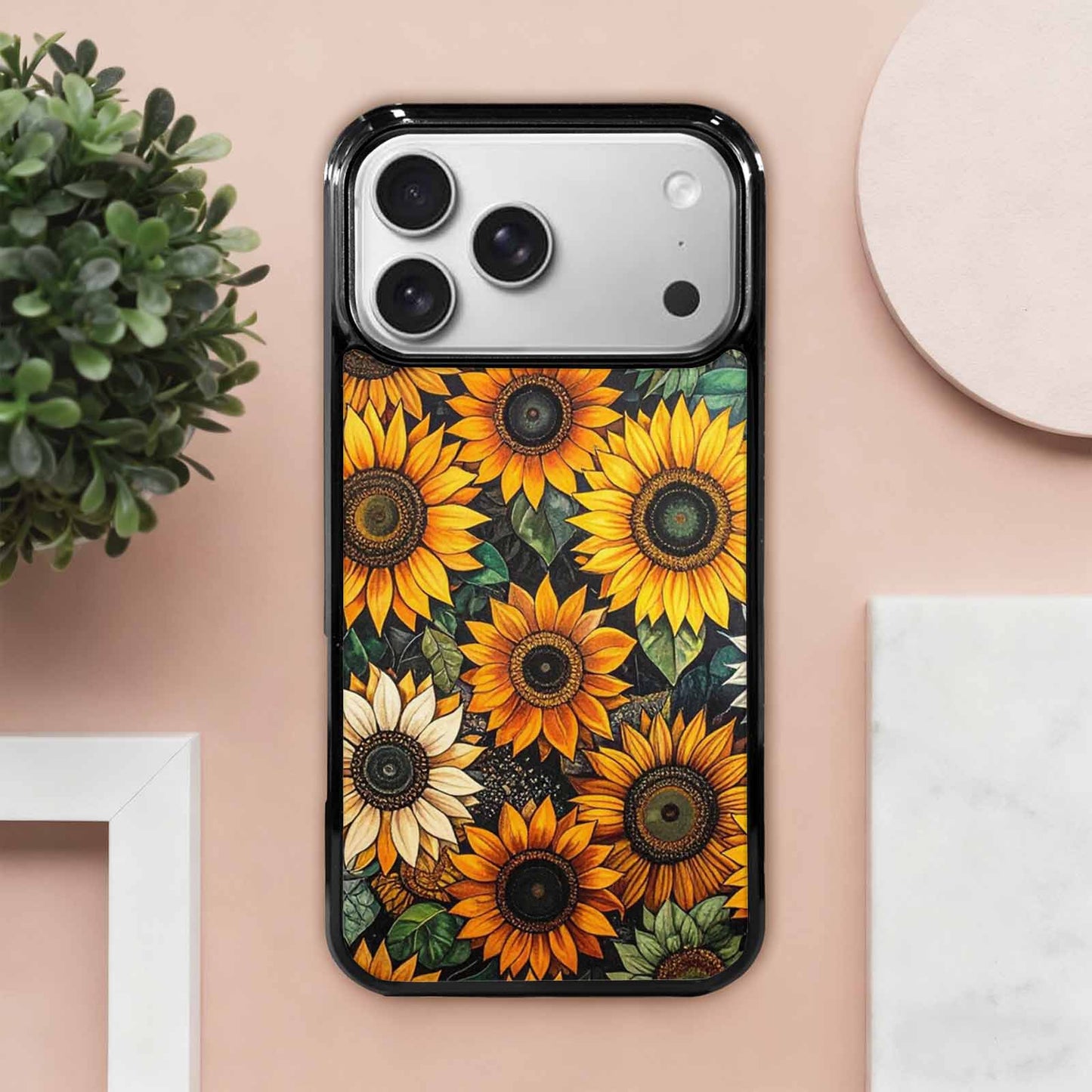 iPhone 17 Pro Max Case — Blend Melt Them Together Floral, Custom Phone Case