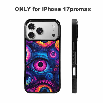 iPhone 17 Pro Max Case — Seamless Tileable Pattern Of Cartoon Cute, Custom Designed Case Cover