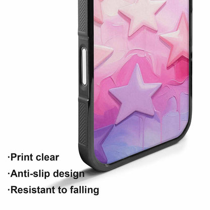 iPhone 17 Case — Seamless Repeating Pattern Of Galaxy Space, Personalized Phone Case