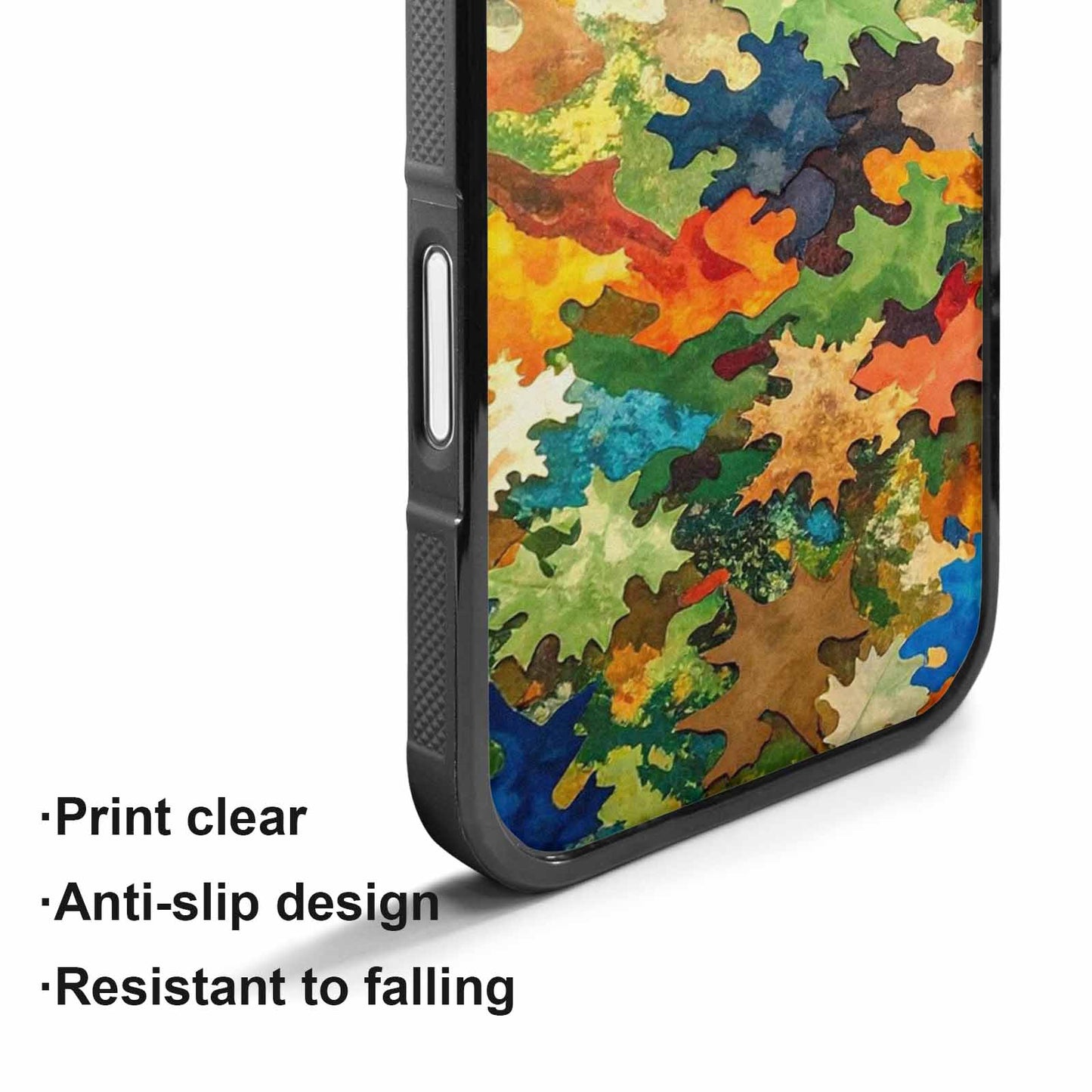 iPhone 17 Case — Camo Patches Full Color Camo, Custom Designed Case Cover