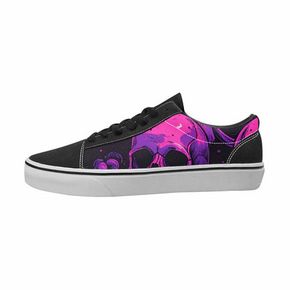 WOMEN'S Skulls Canvas Statement Cottagecore Custom Sneakers