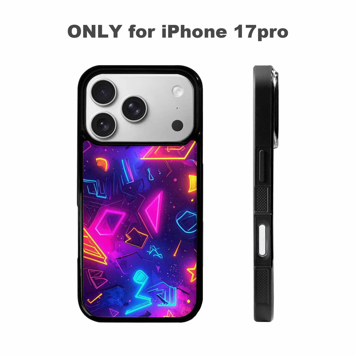 iPhone 17 Pro Case — Retro Motif Retro Motifs Qad Retro, Original Design Phone Case