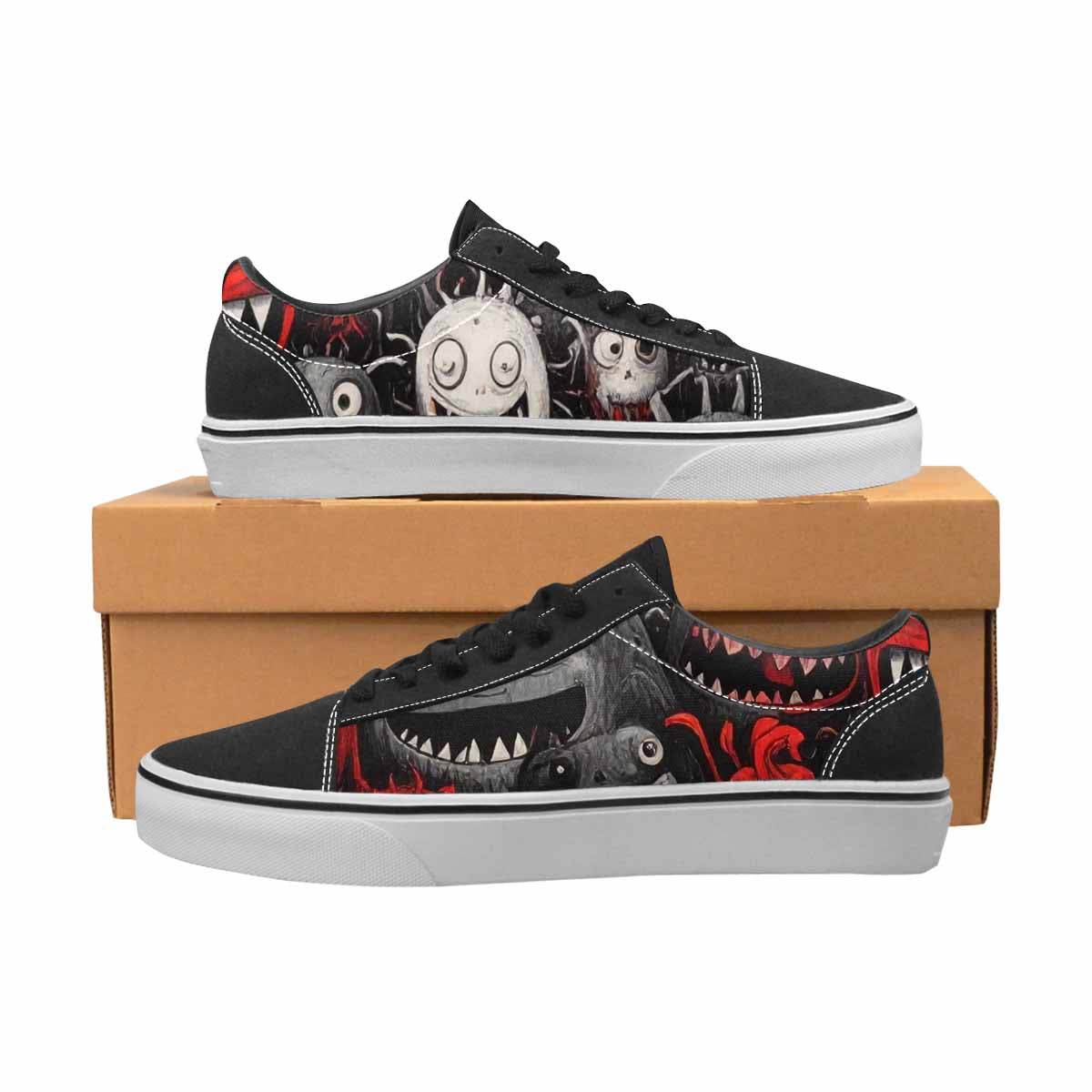 WOMEN'S Monsters (general) Lace-Up Canvas Dreamcore Shoes