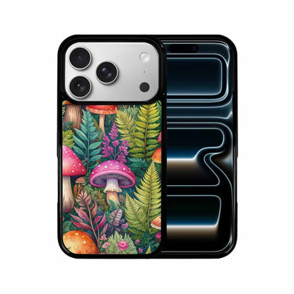 iPhone 17 Pro Case — Mushrooms Botanicalmushrooms P Vyk Floral, Custom Designed Case Cover