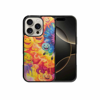 iPhone 16 Pro Case — Smiley Facessmiley Faces Tie D 4f3, Unique Phone Case Design