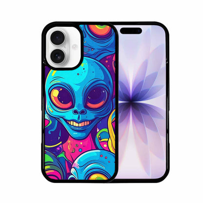 iPhone 17 Case — Alien Ufo Cartoon Alien Scifi, Custom Print Case Cover