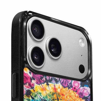 iPhone 17 Pro Max Case — Black &amp; Blue Ink Tie Dye, Custom Phone Case