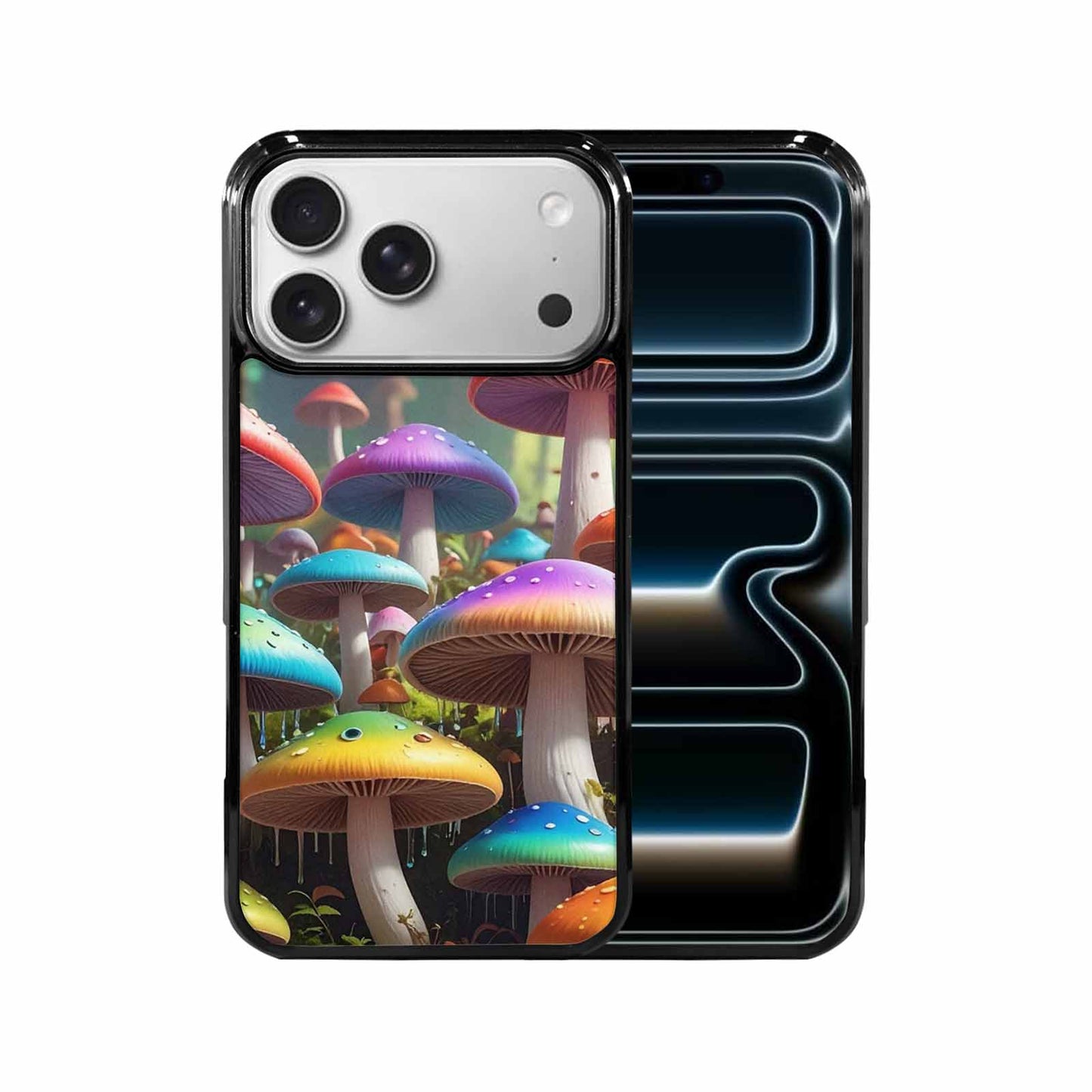 iPhone 17 Pro Max Case — Overlapping Endlessly No Empty Galaxy Space, Custom Print Case Cover