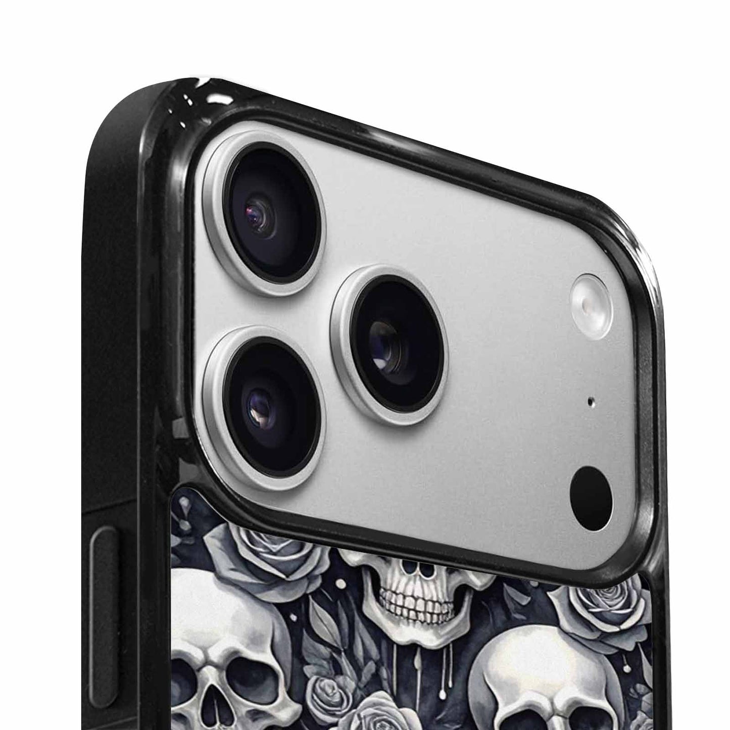 iPhone 17 Pro Case — Skull Dark Art Gothic Print Gothic, Custom Art Phone Cover