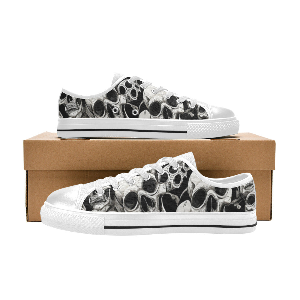 WOMEN'S Skulls Mania Canvas Dreamcore Shoes
