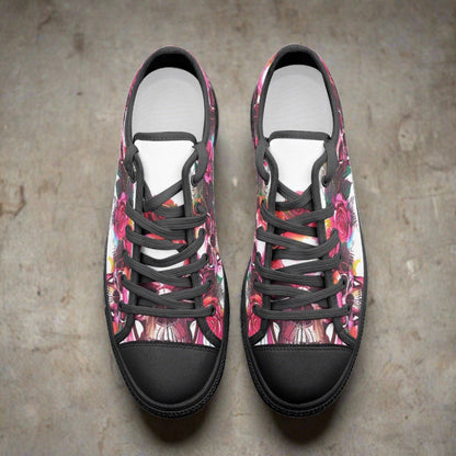 Chinese Dragon Vivid Multicolor Wearable Bold Art - Freaky Shoes | Custom Art Sneakers