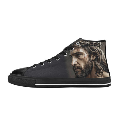 MEN'S Jesus_Ht_01 Men’S High Top Canvas Dreamcore Custom Shoes