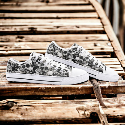 Peacock White Gold Wearable Bold Art - Freaky Shoes | Custom Art Sneakers