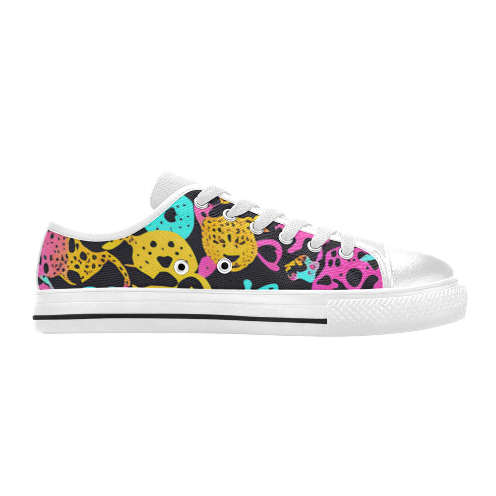 MEN'S Animal Print Art Canvas Aesthetic Custom Shoes