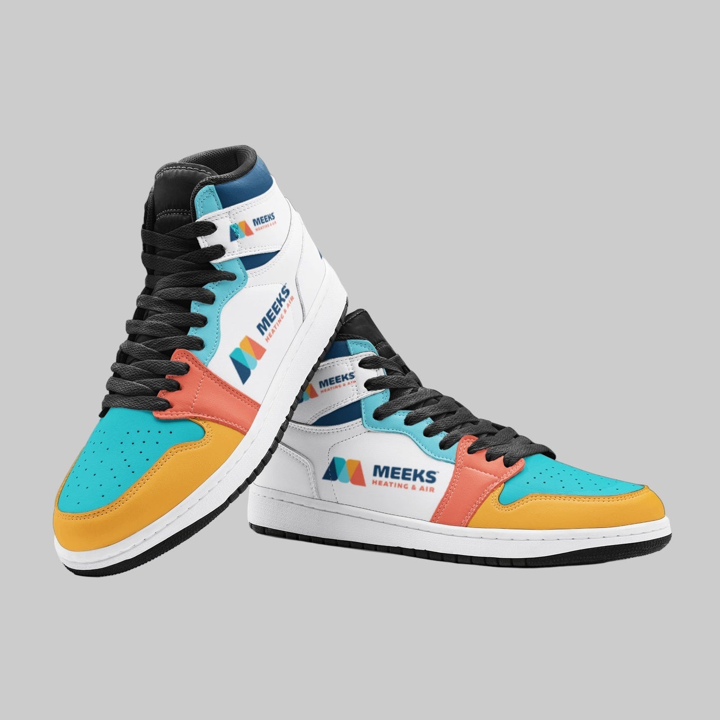 Dragon Red Gold Vivid UNISEX Bold Art - Freaky Shoes | Custom Art Sneakers