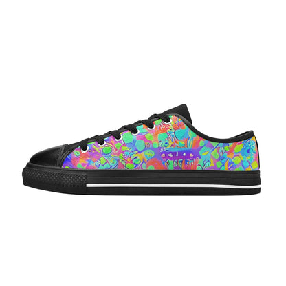 MEN'S Cc Acid Bath Art Canvas Dark Academia Shoes