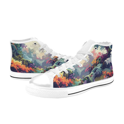 Camo Design 1 Men’s Classic High Top Canvas Shoes