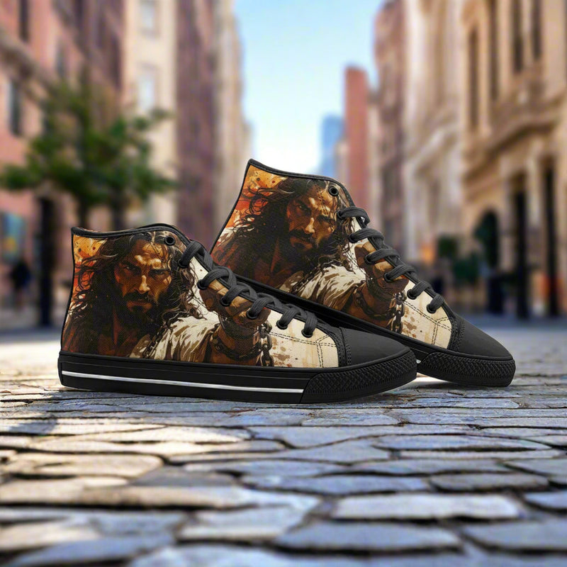 Jesus Unisex High Top Canvas Shoes - Freaky Shoes®