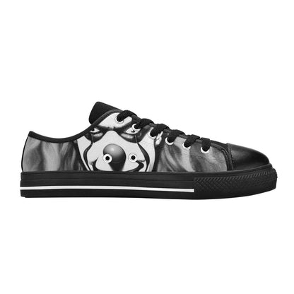 WOMEN'S Cc Evil Clown 2 Canvas Grunge Custom Sneakers