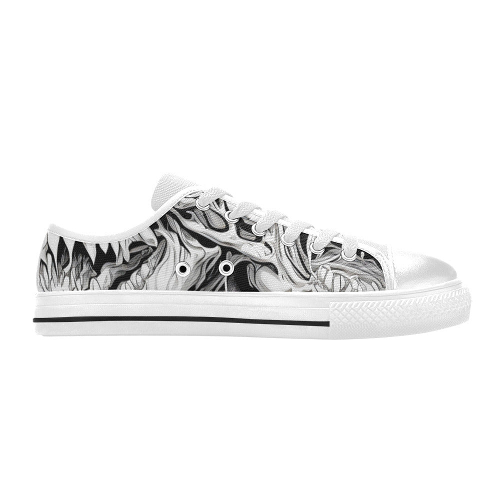 MEN'S Cc Demons Grey Canvas Dreamcore Sneakers
