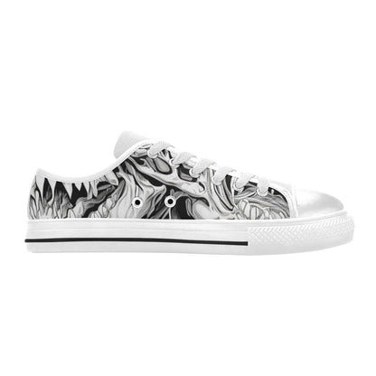 MEN'S Cc Demons Grey Canvas Dreamcore Sneakers
