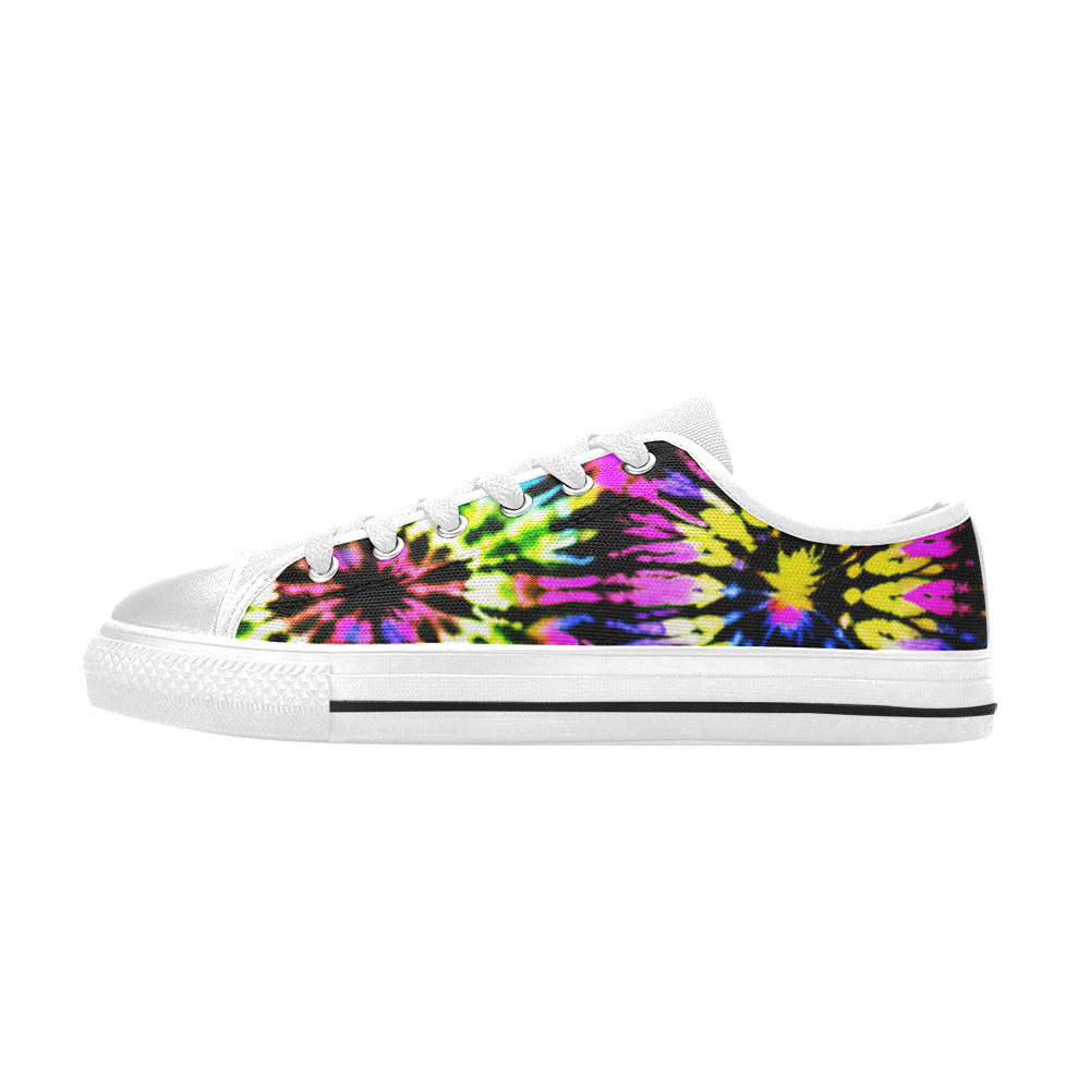 MEN'S Cc Tie Dye Art Canvas Y2K Sneakers