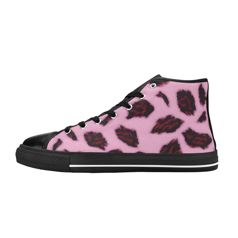 WOMEN'S Cc Animal Print High Top Canvas Vivid Sneakers