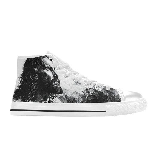 MEN'S Jesus2 Men’S High Top Canvas Vivid Custom Shoes