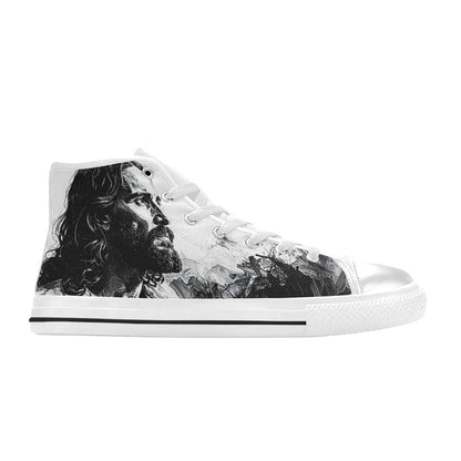 MEN'S Jesus2 Men’S High Top Canvas Neon Fantasy Custom Sneakers
