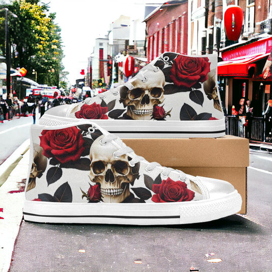 Monarch Vivid Multicolor Custom WOMEN Bold Art - Freaky Shoes | Custom Art Sneakers